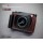 Leather Metal Grip Half Case LE-HCLCAQBR for Leica Q 